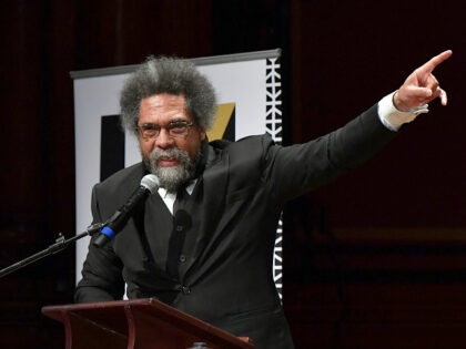 CAMBRIDGE, MA - OCTOBER 22: Cornel West speaks at the 2019 Hutchins Center Honors W.E.B. Du Bois Medal Ceremony at Harvard University on October 22, 2019 in Cambridge, Massachusetts. 2019 award recipients included Sheila Johnson, Lonnie Bunch, Elizabeth Alexander, Kerry James Marshall, Rita Dove, Robert Smith and Queen Latifah. (Photo …