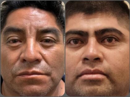 Previously deported sex offenders, Jose Roblero Perez -- Edgar Torres Martinez, arrested near Arizona border. (U.S. Border Patrol/Tucson Sector)