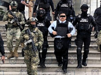 Uriel Carmona Gándara arrested in Mexico City. (Mexico City's Attorney General's Office)