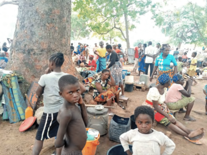 The Daudu IDP camp in Benue state, Nigeria